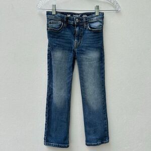 Cat & Jack Kids Straight Leg Blue Jeans Size 6 Stretch Denim